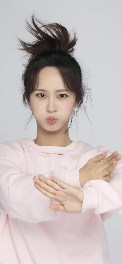 可爱的美少女杨紫