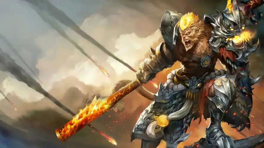 英雄联盟美猴王悟空壁纸_lol齐天大圣悟空