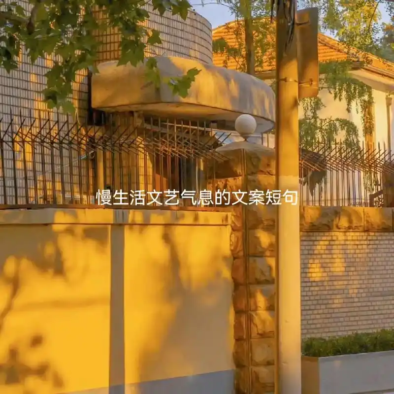 慢生活文艺气息的文案短句#朋友圈文案 #文案 #人间烟火 # - 抖音