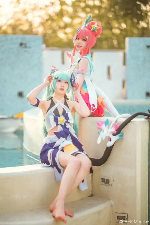 崩坏3超话#cos正片#05关 揪6个小朋友月卡x1"莉莉娅!