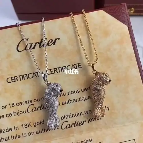 新款卡地亚豹子项链