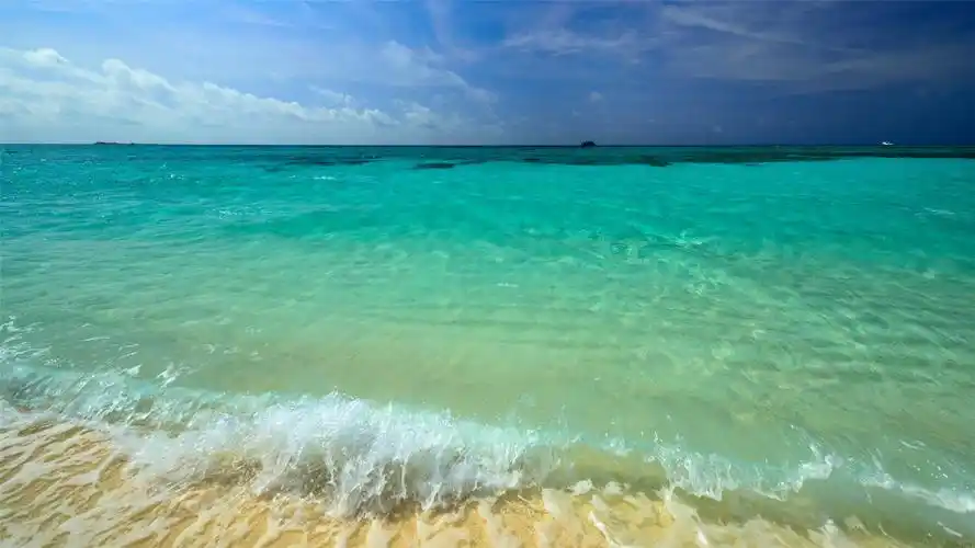 西沙全富岛海边风景壁纸 第一辑,风景壁纸,唯美,高清,自然,海边,蓝天