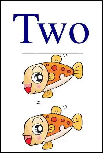 所有分类 幼儿教育 少儿英语 英文数字卡two two