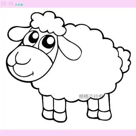羊的简笔画图片大全羊的简笔画图片大全可爱