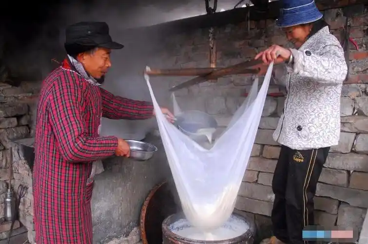 传统手工:豆腐的传统制作过程