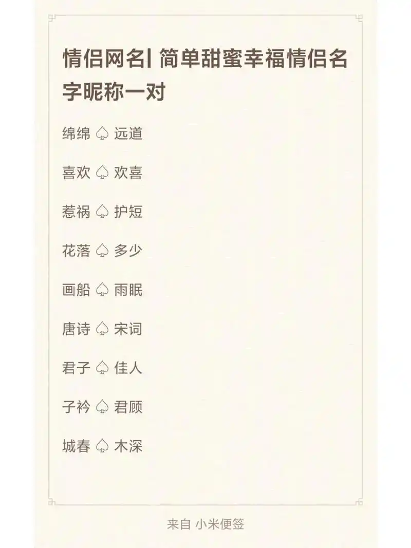 两个字的情侣网名id 王者荣耀游戏昵称