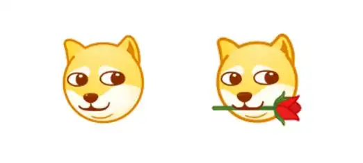 腾讯微信有新"狗头"表情了?这设计有点欠揍._商标_网友_注册