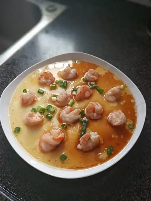 虾仁鸡蛋羹(家常虾仁蒸水蛋)的做法