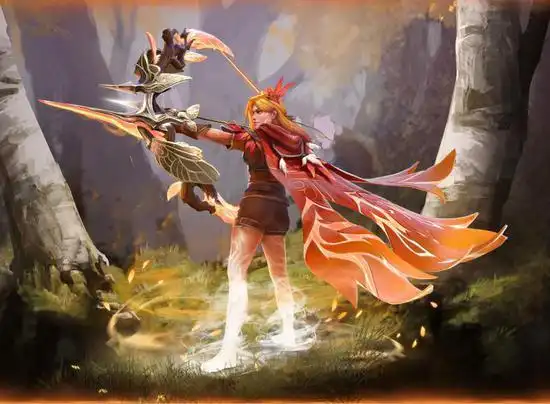 dota2风行者至宝清风环佩证明了颜值即正义何况还如此之强