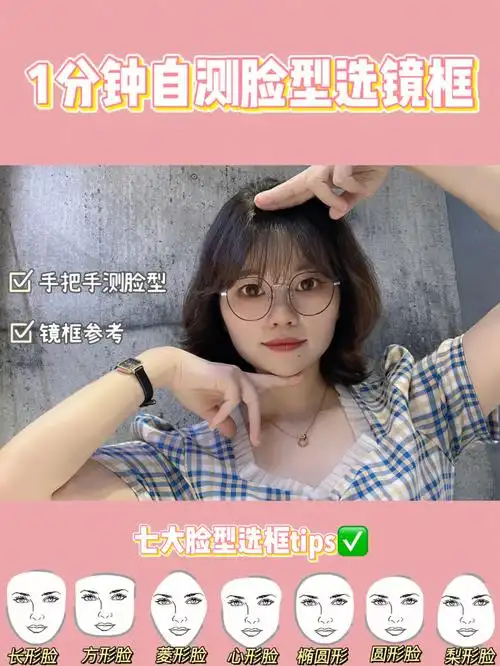 干货601分钟自测脸型73选眼镜