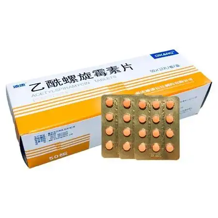 迪康乙酰螺旋霉素片01g12片板