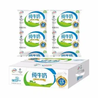 伊利【新日期】纯牛奶无菌枕利乐枕硬纸袋装小枕240ml*12袋早餐奶 小