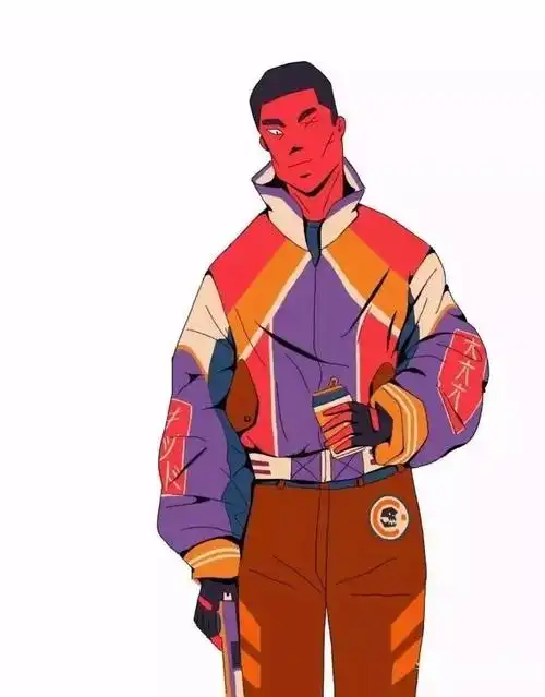 maulencinas嘻哈街头风插画