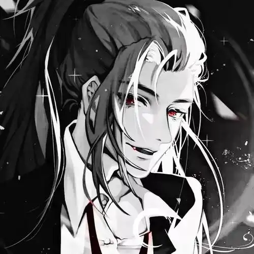 暗黑系头像,黄粱一梦,倾厦而醒