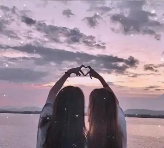 仙气 可爱 闺蜜头像