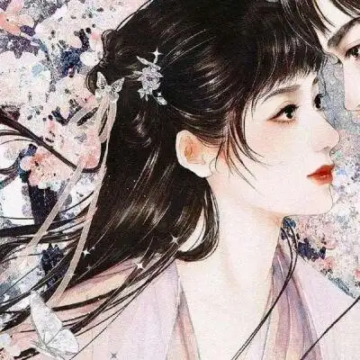 彼岸花古风情侣头像