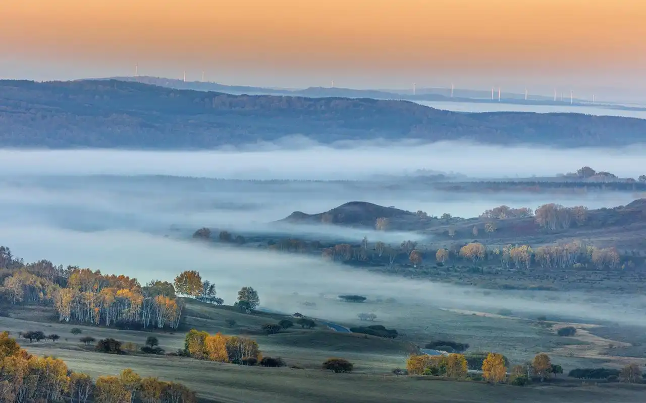 坝上草原清新自然风景桌面壁纸