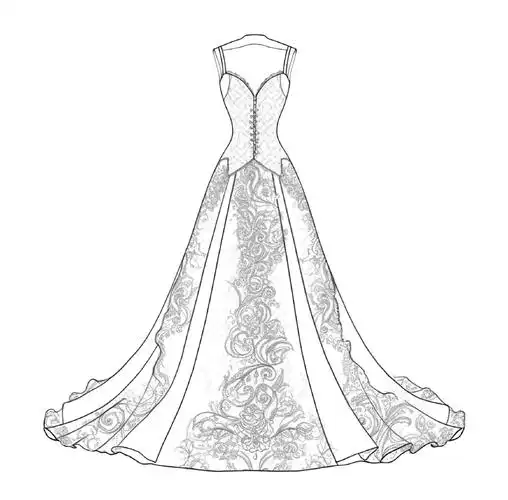 婚纱设计细节干货图集