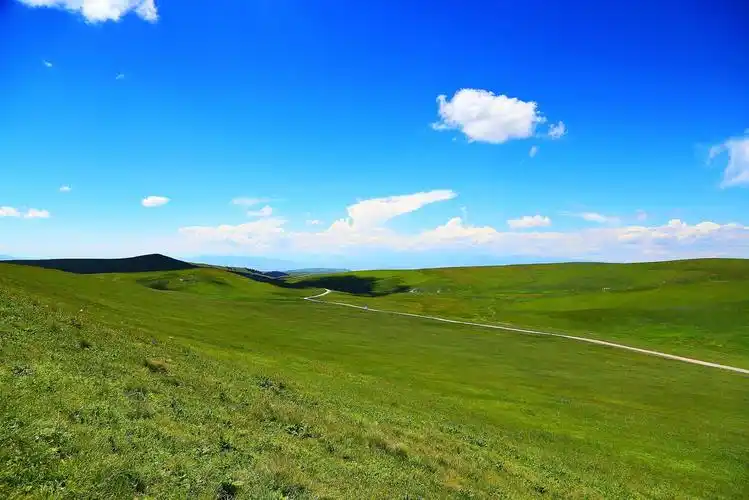 喀拉峻大草原宁静迷人自然风光