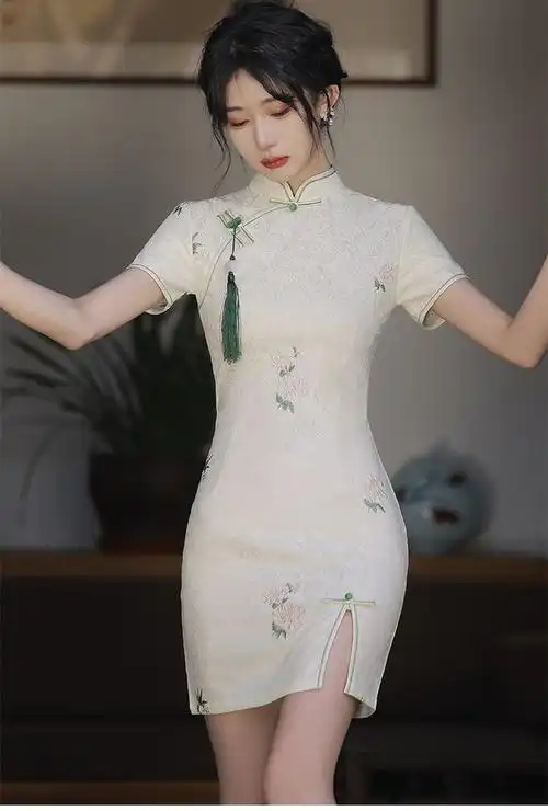 当美女穿上旗袍是种什么感觉 美 这是太美了|旗袍装|民国风_网易订阅