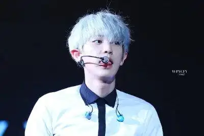 朴灿烈 chanyeol 银发 仙子