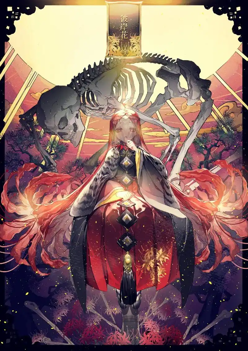 华丽炫酷的画风,略显诡异的氛围,一组暗黑系的病娇少年人物插画