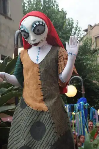 僵尸新娘,巨型玩偶,动画,儿童,高跷-沃克,嘉年华,巨星