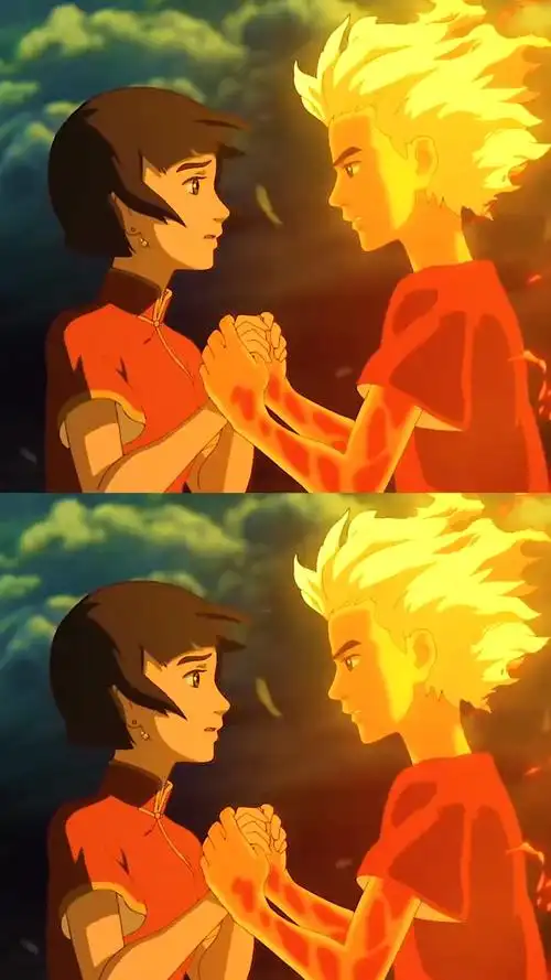 动漫#椿还鲲命,谁还湫情,椿去湫来永不相见!(1)