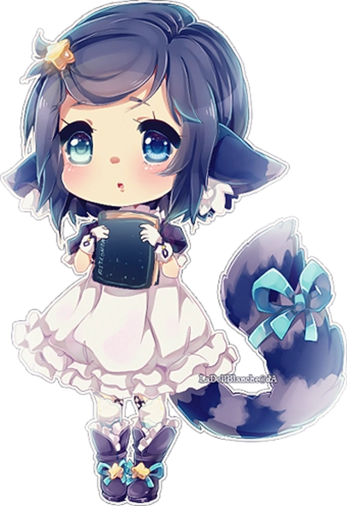 壁纸q版二次元卖萌插画动漫