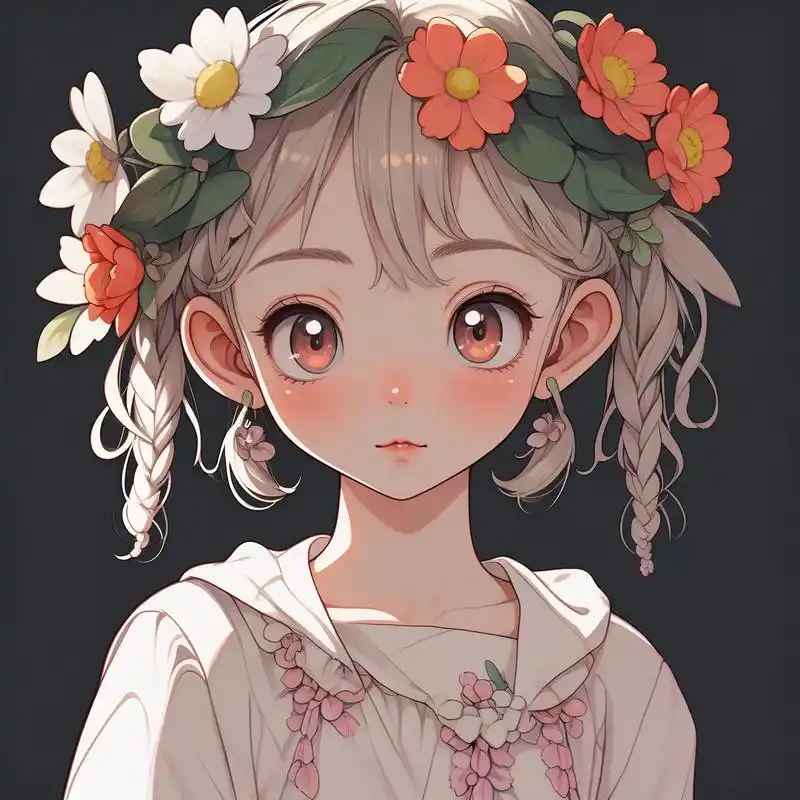 卡通女生图片,这也太可爱了吧99 可爱的女生卡通图片来啦,每一张都