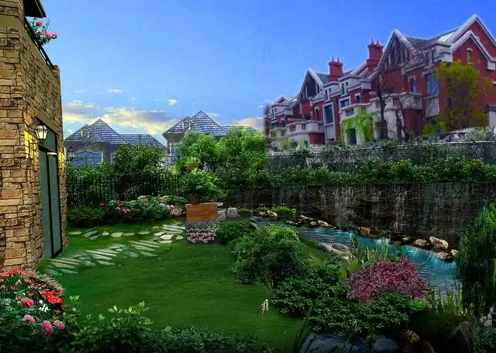 遵义保利莱茵庄园邹总花园规划设计