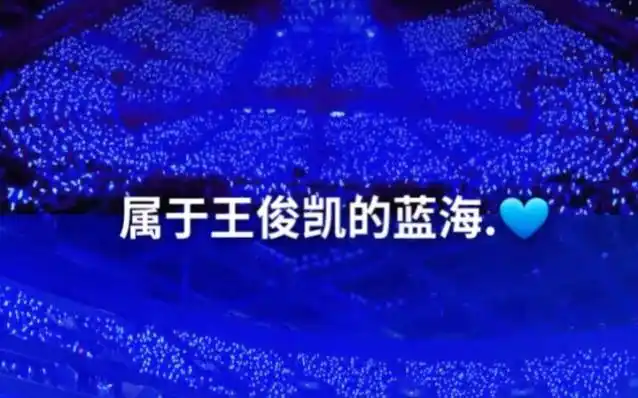 蓝海只属于王俊凯人间理想王俊凯