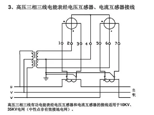 单相,三相电能表经互感器接线ppt