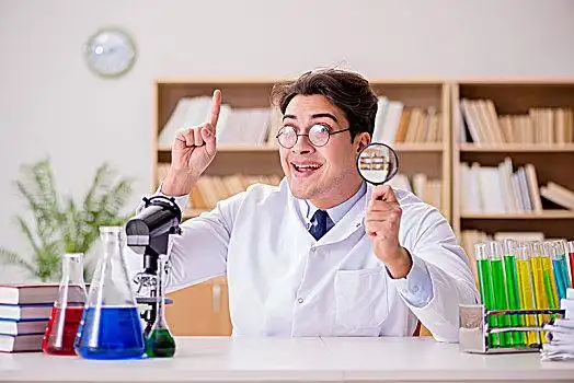 疯狂,科学家,博士,实验,实验室