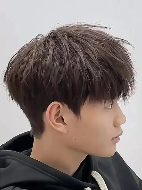 男生烫这款发型简直太帅啦