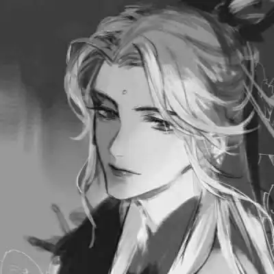 男系古风高冷黑白头像 古风孤独男生头像