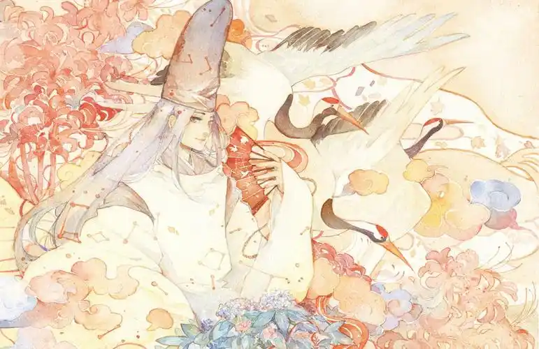 佐为《棋魂》斑驳的古旧棋盘上承载着千年的喟叹,一缕素颜芳魂静静的