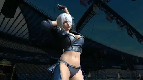 《拳皇14》安琪儿无双流连击 空中hit打到你没脾气