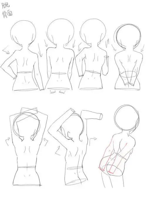推荐人体侧身应该怎么画