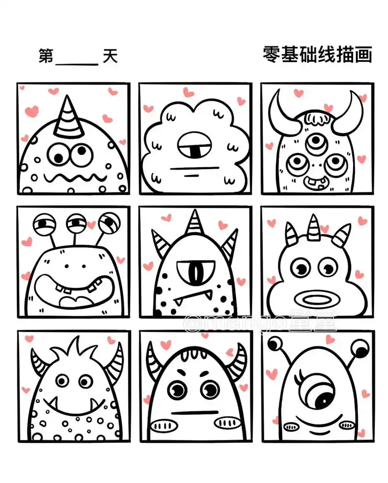 线描画线条应该怎么练习呢