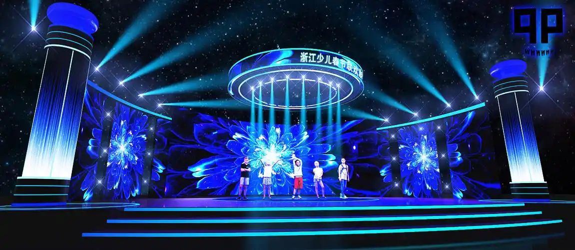 邱鹏舞美浙江少儿春晚|空间|舞台美术|哈尔滨邱鹏 - 原创作品 - 站酷