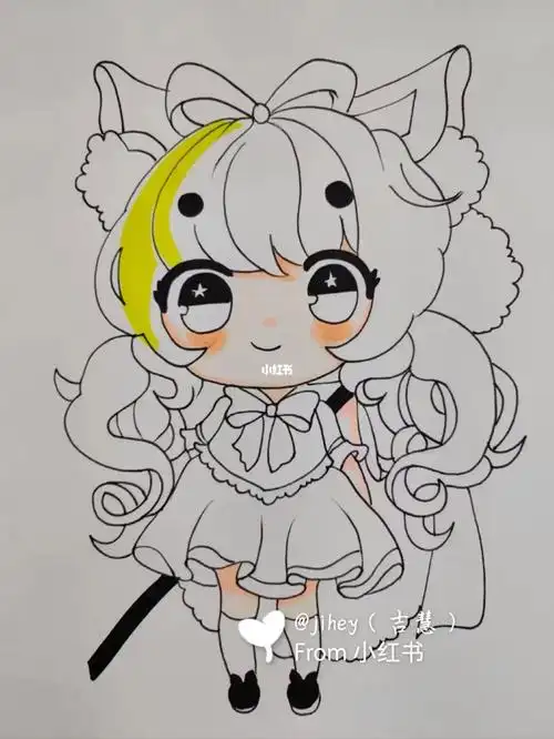 马克笔‖动漫萝莉