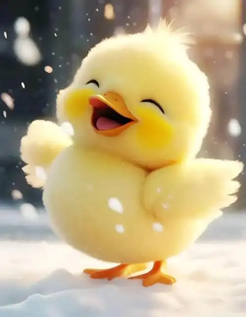 分享一组又萌又可爱的鸭鸭,看了一定会开心    #朋友圈背景图