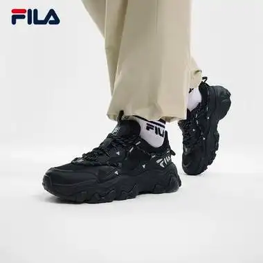 20点开始:fila 斐乐 女鞋老爹鞋运动鞋2024夏季猫爪鞋5代休闲鞋透气