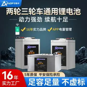 批发两轮车外卖电瓶电动车锂电池48v60v72v三轮车电池磷酸铁锂