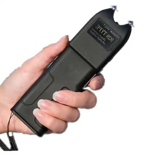 高压户外防护手电筒防卫用品合法强光电击手电密室道具防狗自身防护