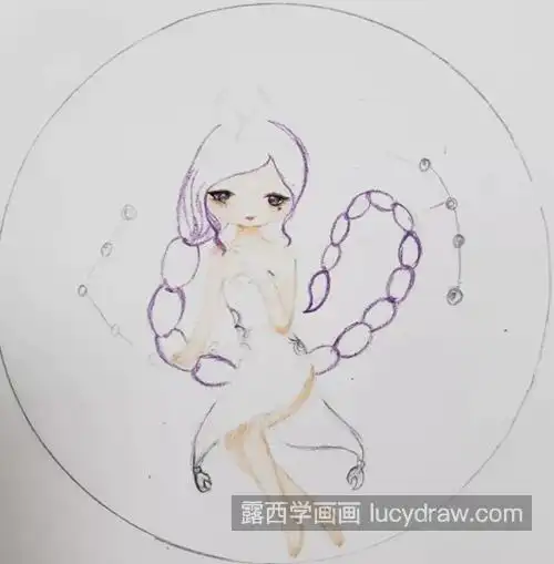 天蝎座插画怎么画?有哪些绘画步骤?