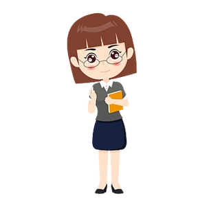 教师节女教师卡通手绘卡通手绘男学生戴眼镜老师人物头像手绘可爱卡通