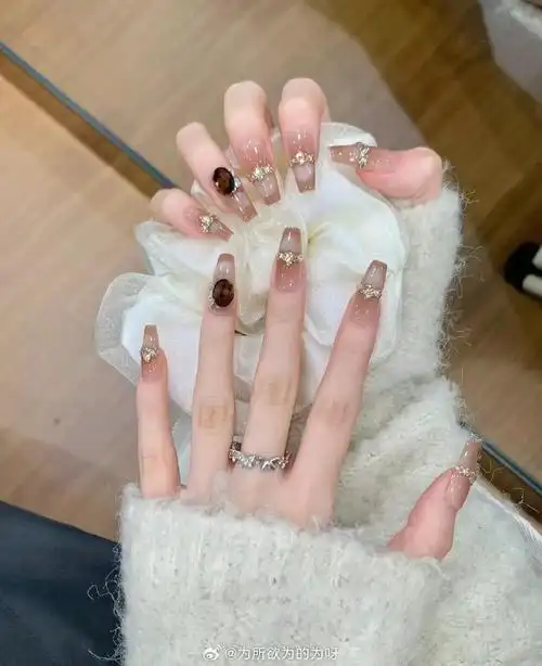 适合夏天的仙女美甲,清新又温柔,最适合小仙女们