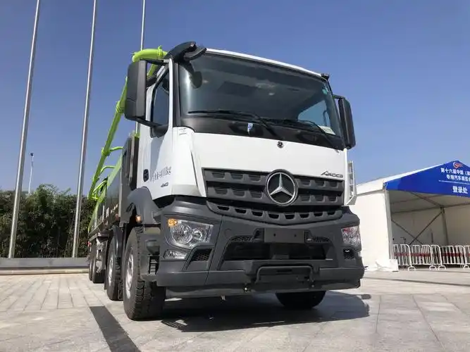 锋芒毕露图解奔驰arocs泵车专用底盘图片列表